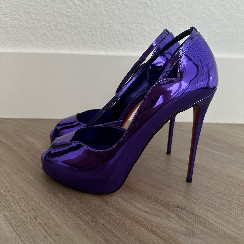 Brand New Louboutins beautiful purple color